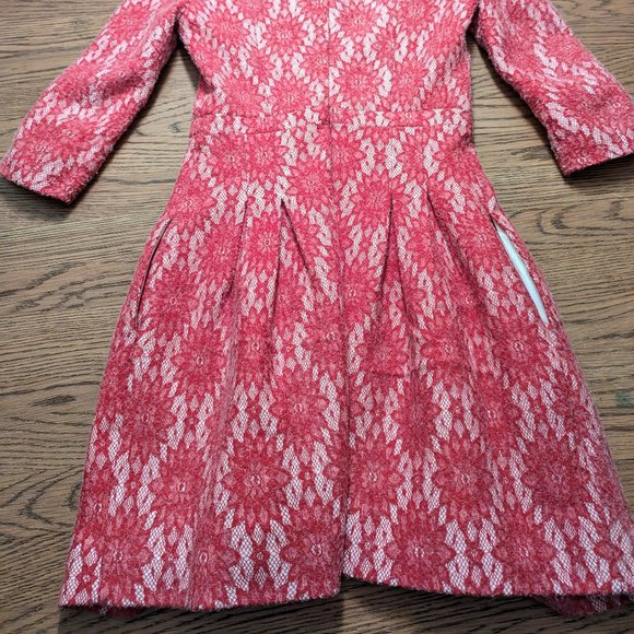NWT Gorgeous!! Maje Dress Size 1 (XS) with drop waist, textured fabric & POCKETS - Picture 7 of 7
